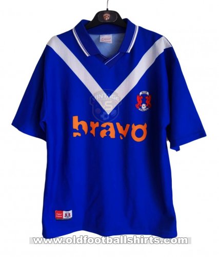 Leyton Orient Away baju bolasepak 1999 - 2000