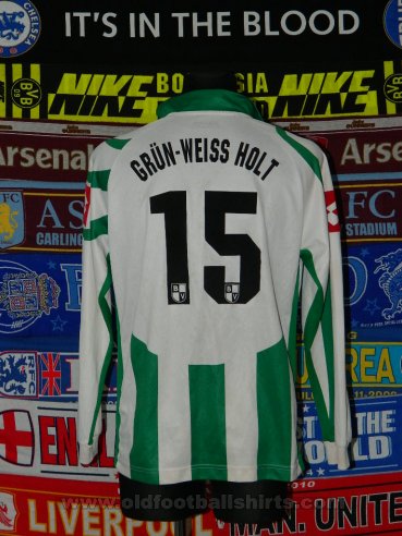 BV Grün-Weiß Holt Home fotbollströja (unknown year)