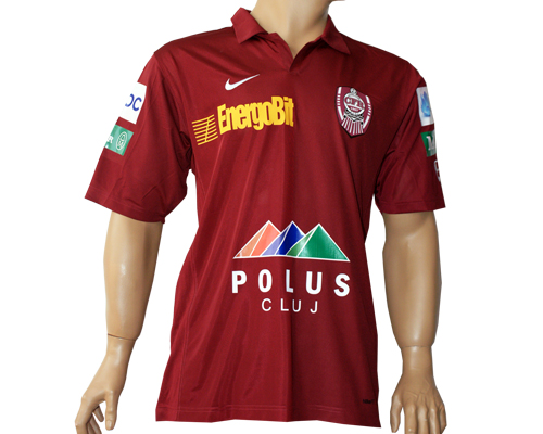 CFR 1907 Cluj Home football shirt 2008 - 2010. Added on ...