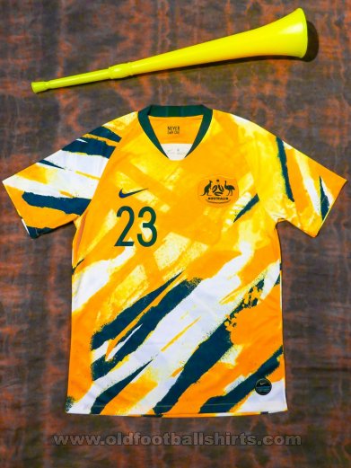 Australia Frauen Mannschaften Fußball-Trikots 2019 - 2020