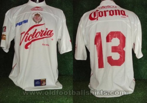 Toluca Visitante Camiseta de Fútbol 2000 - 2001