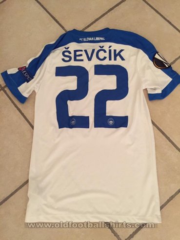 FC Slovan Liberec Uit  voetbalshirt  2016 - 2017