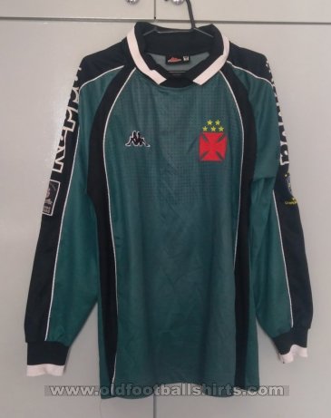 Vasco da Gama Portero Camiseta de Fútbol 1998 - 1999