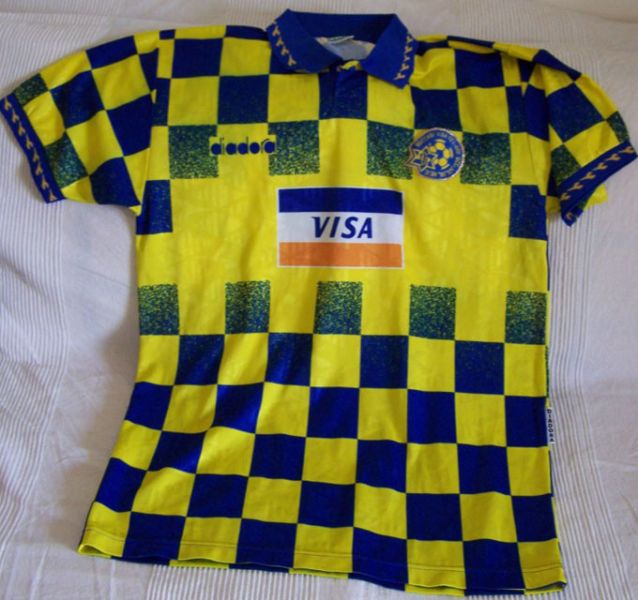 Maccabi Tel-Aviv Home football shirt 1994 - 1995.