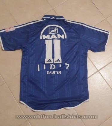 Hapoel Petach-Tikva Beker shirt  voetbalshirt  2001 - 2002