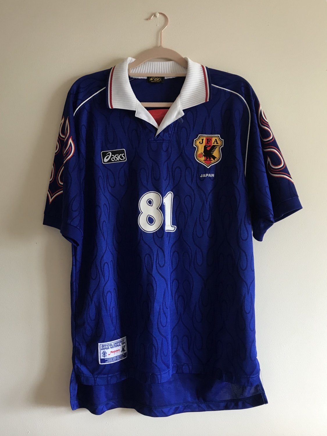 Japan Casa camisa de futebol 1998 1999. Adicionado em 20140301, 1903