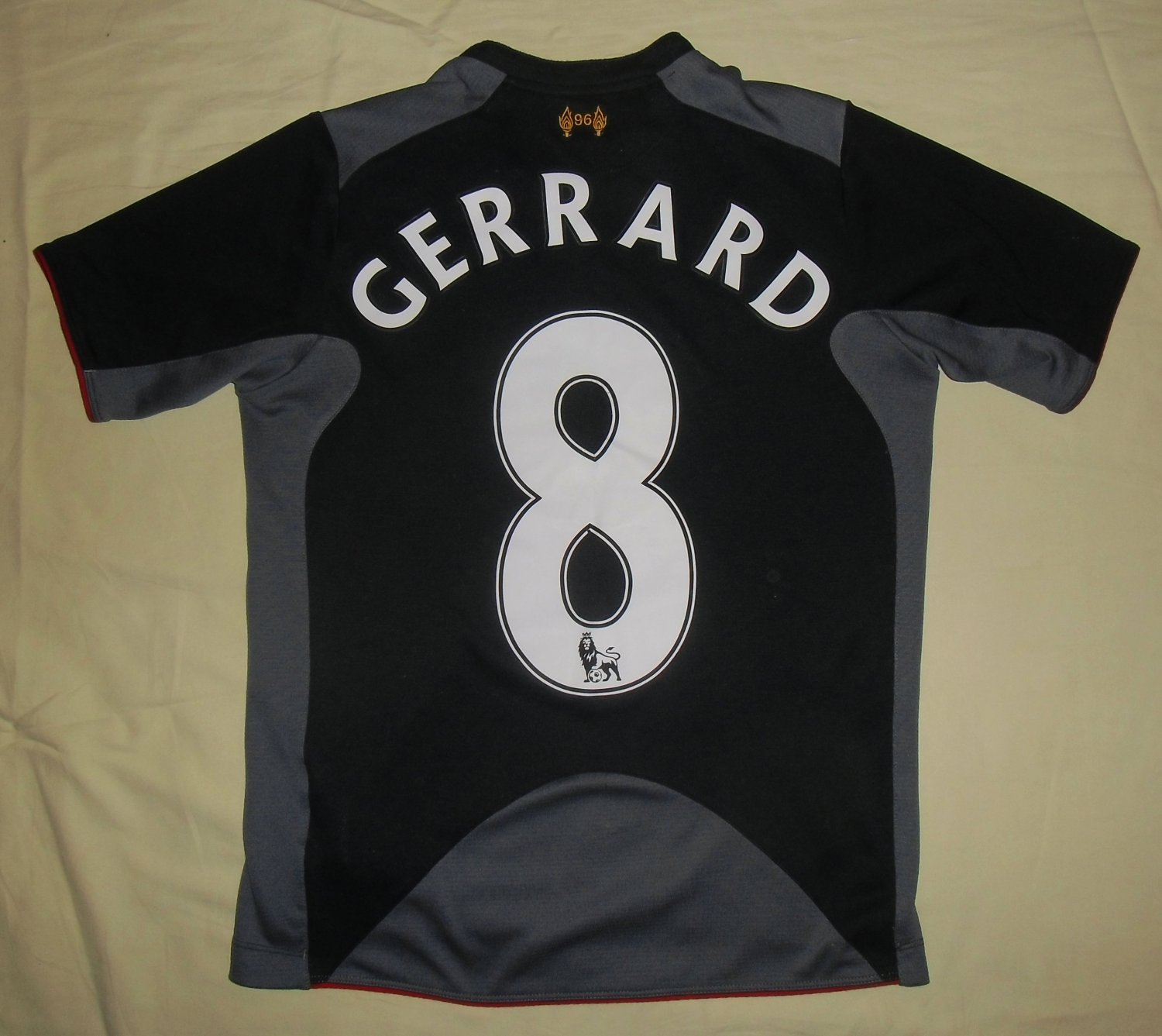 Maillot Liverpool FC Domicile 2008-2009 - GERRARD #8 - Taille L - Adidas