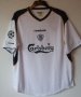 Liverpool Borta fotbollströja 2001 - 2003