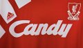 Liverpool Home fotbollströja 1991 - 1992
