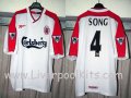 Liverpool Visitante Camiseta de Fútbol 1998 - 2000