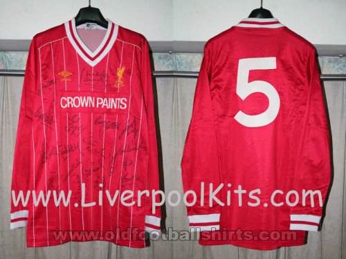 Liverpool Home football shirt 1983 - 1985