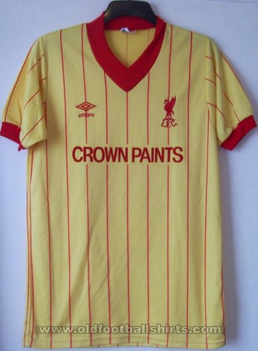 Liverpool Away football shirt 1982 - 1984