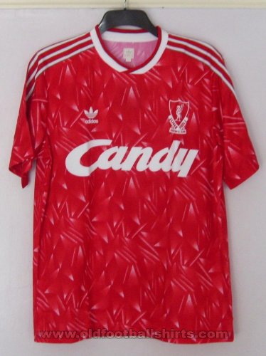 Liverpool Retro Replicas football shirt 1989 - 1991