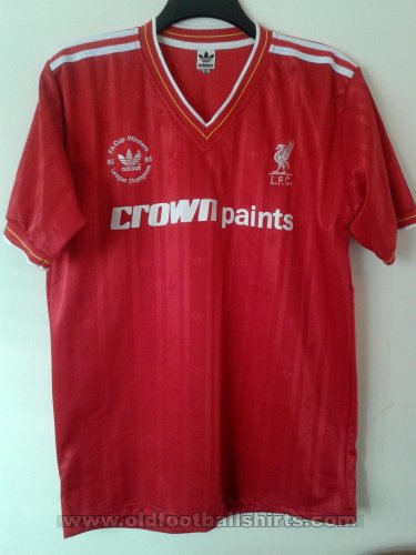 Liverpool Retro Replicas fotbollströja 1985 - 1986