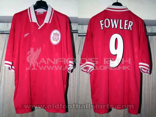 Liverpool Home חולצת כדורגל 1997 - 1998