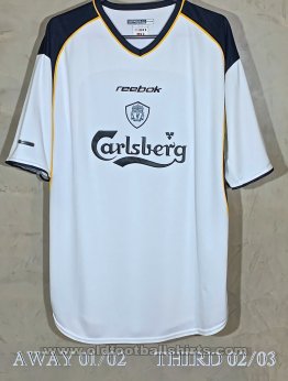 Liverpool Borta fotbollströja 2001 - 2003