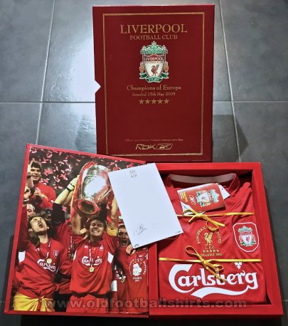 Liverpool Istimewa baju bolasepak 2004 - 2006