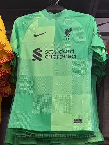 Liverpool Penjaga gol baju bolasepak 2021 - 2022