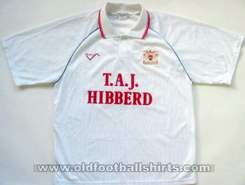 Exeter City Away football shirt 1991 - 1992
