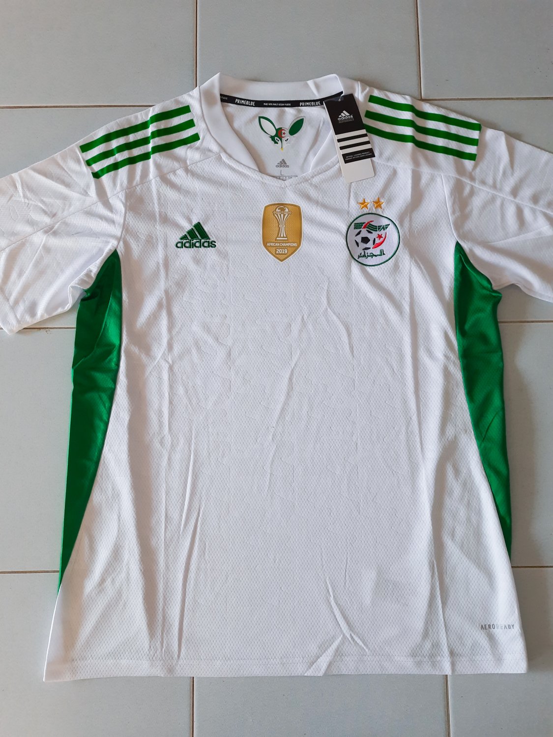 New Season Algeria Home football shirt 2020 - 2021.