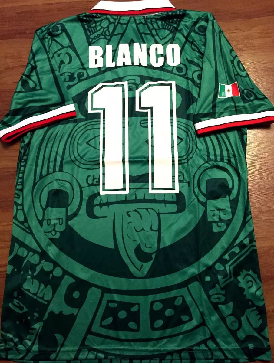 Mexico Visitante Camiseta de Fútbol 1996