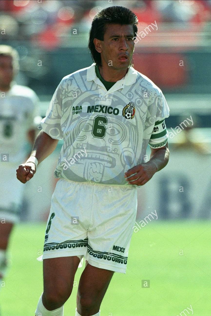 Ashley Furman Doorweekt Overwegen Mexico Away football shirt 1996 - 1998.