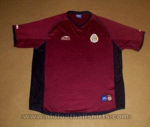 Mexico Away football shirt 2002
