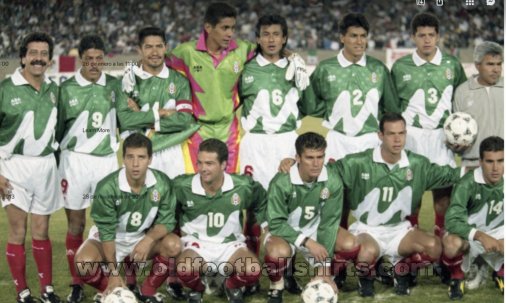 Mexico Goalkeeper football shirt 1995