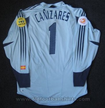 Spain Goalkeeper football shirt 2004
