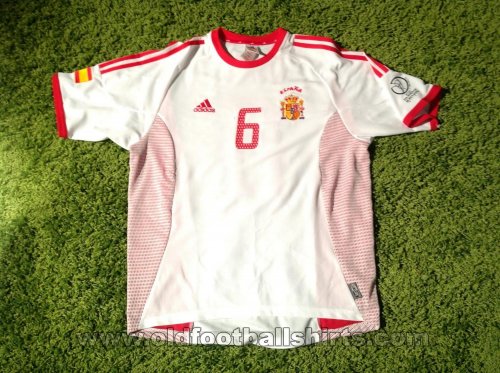 Spain Away football shirt 2002 - 2004