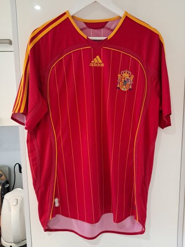 Spain Home football shirt 2005 - 2007