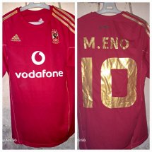 Al Ahly Home football shirt 2010 - 2011 sponsored by Vodafone