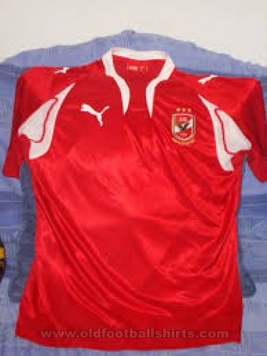 Al Ahly Home football shirt 2008 - 2009