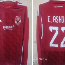 Al Ahly Home football shirt 2023 - 2024 sponsored by Fabmiser