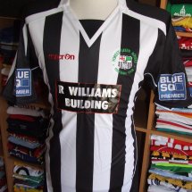 Forest Green Rovers Home football shirt 2010 - 2011 sponsored by R Williams Building