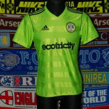 Forest Green Rovers Home football shirt 2012 - 2013 sponsored by Ecotricity