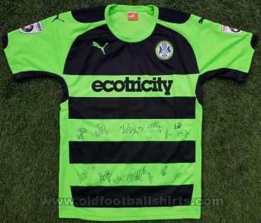 Forest Green Rovers Home football shirt 2014 - 2016