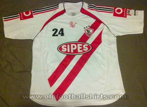 Zamalek Home football shirt 2007