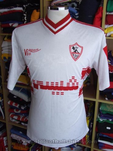 Zamalek Home football shirt 2001 - 2002