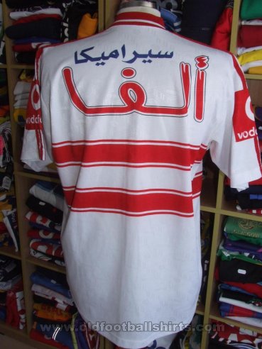 Zamalek Home football shirt 2001 - 2002