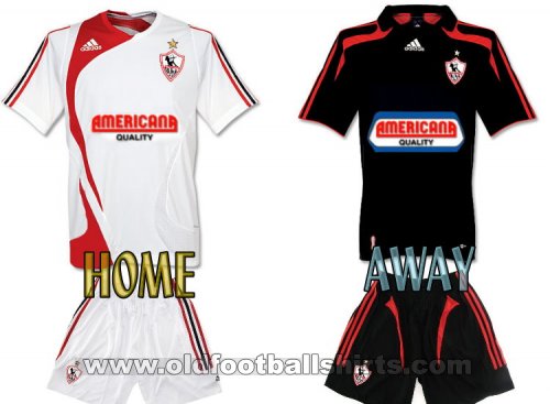 Zamalek Home football shirt 2008 - 2009