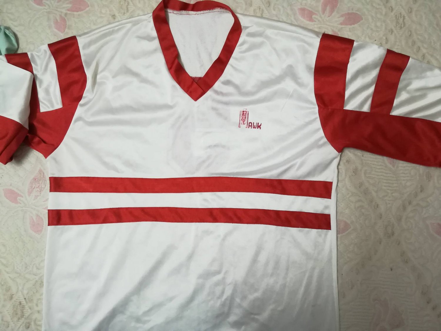 Maillot De Foot Zamalek SC (Égypte) Par Macron - Première Tenue, Blanc, Manches Courtes, Taille S