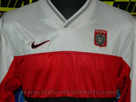 Poland Home fotbollströja 1998 - 1999