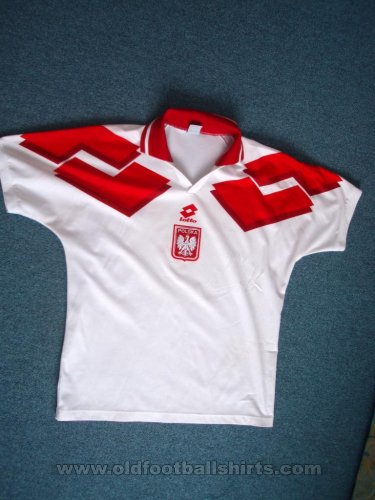 Poland Home maglia di calcio 1992 - 1994