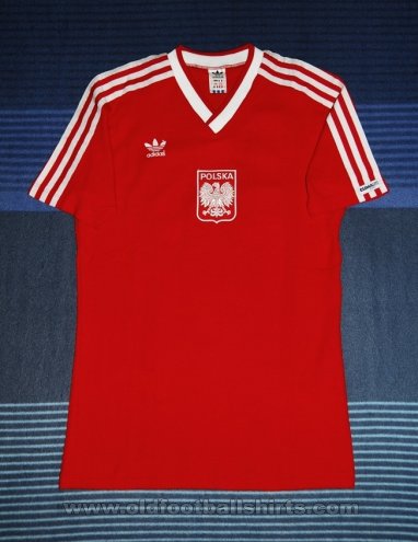 Poland Dış Saha futbol forması 1986