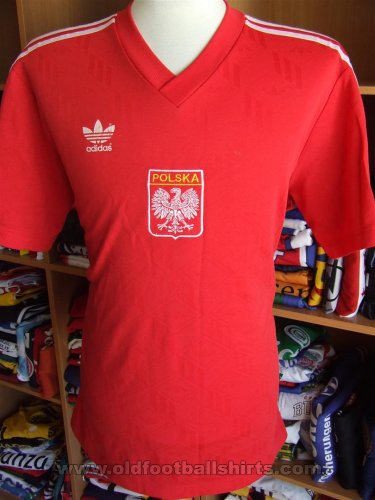 Poland Borta fotbollströja 1974 - ?