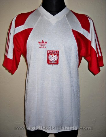 Poland Home camisa de futebol 1991 - 1992