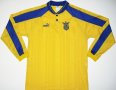 Ukraine Home baju bolasepak 1998 - 2000