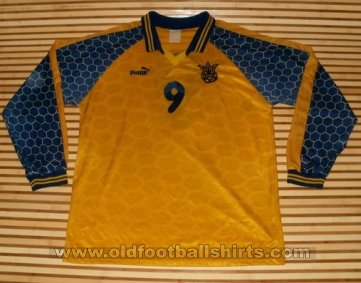 Ukraine Home voetbalshirt  1997