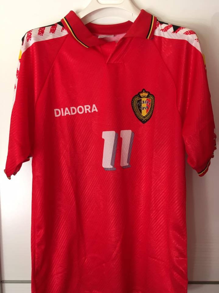 Belgium retro vintage football soccer shirt 